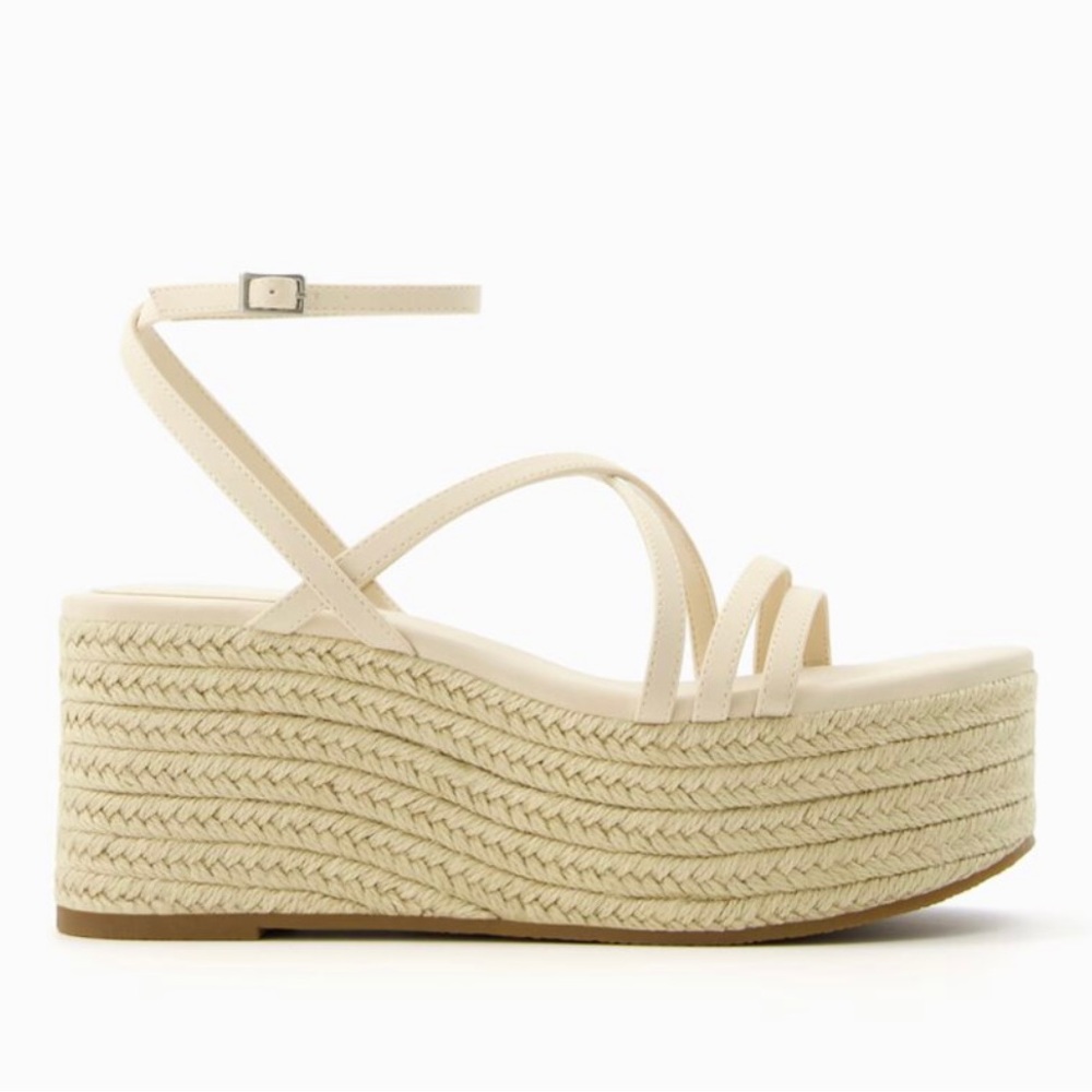 Women wedge sandal ,BERSHKA, new without box - Picture 3 of 6